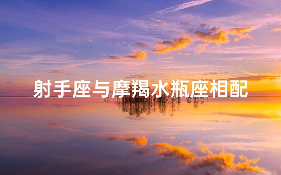 射手座与摩羯水瓶座相配吗