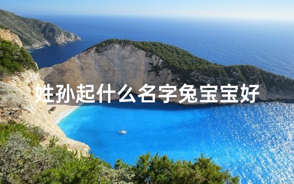 姓孙起什么名字兔宝宝好听—孙姓兔宝宝好听的名字推荐