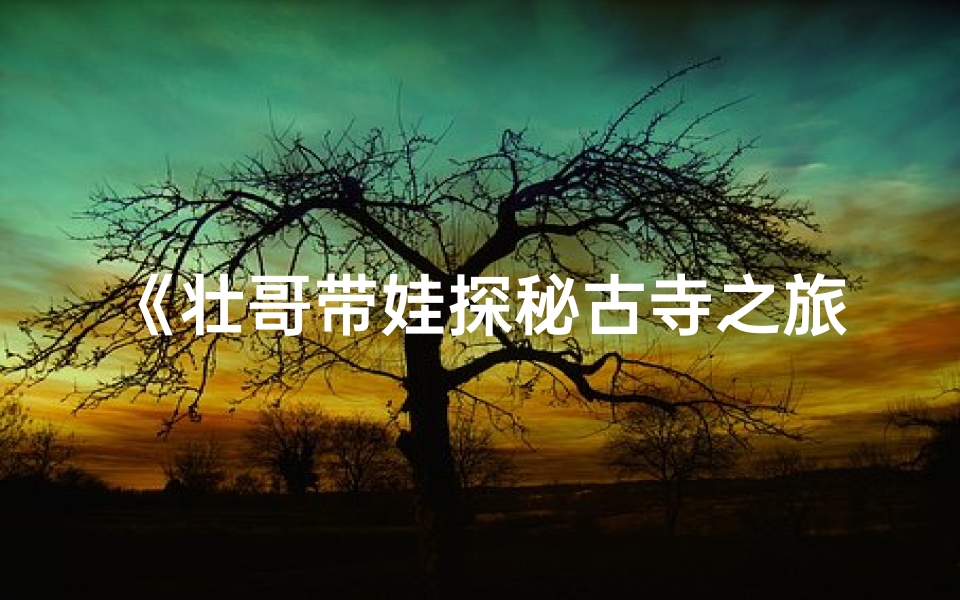 《壮哥带娃探秘古寺之旅》