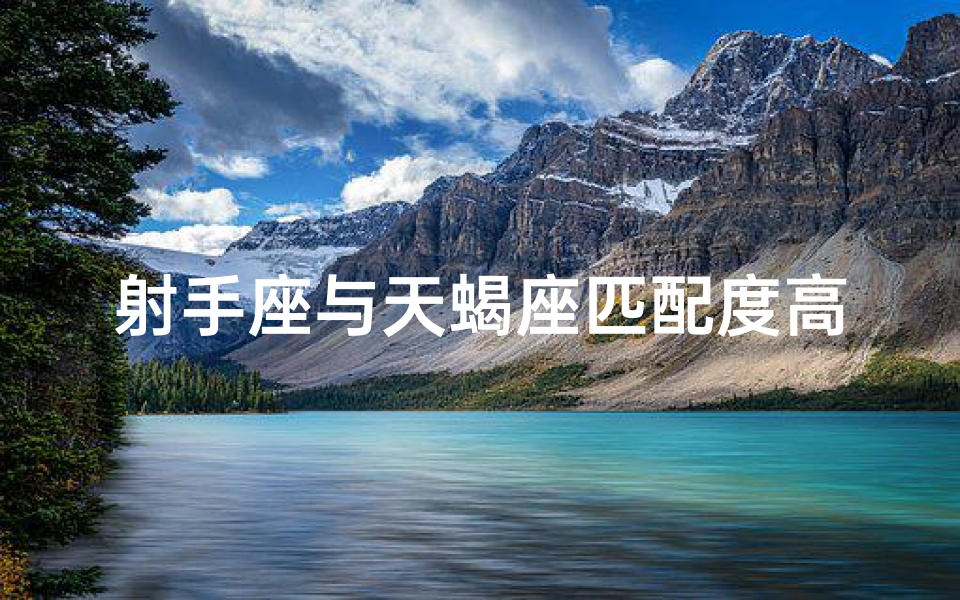 射手座与天蝎座匹配度高吗