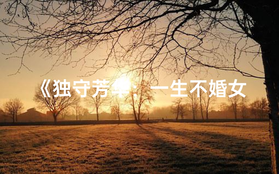 《独守芳华：一生不婚女的命运传奇》