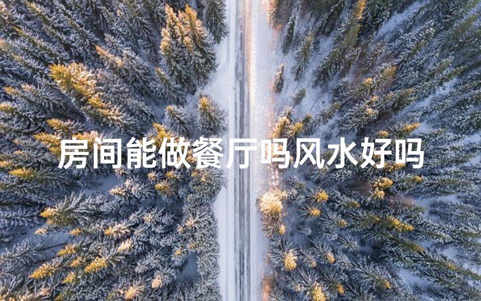 房间能做餐厅吗风水好吗,房间改餐厅风水适宜吗？布局指南揭秘